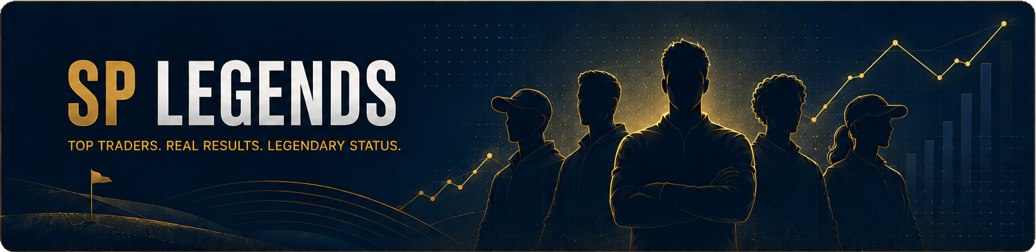 SP Legends — Top traders. Real results. Legendary status.
