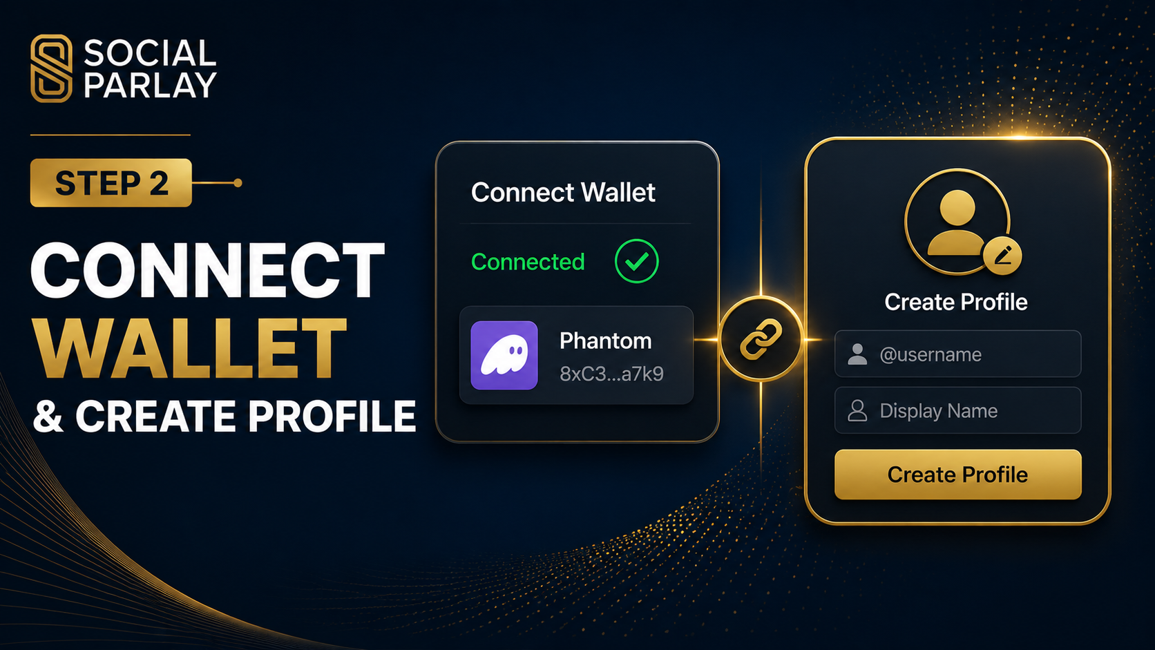 Connect Wallet & Create Profile