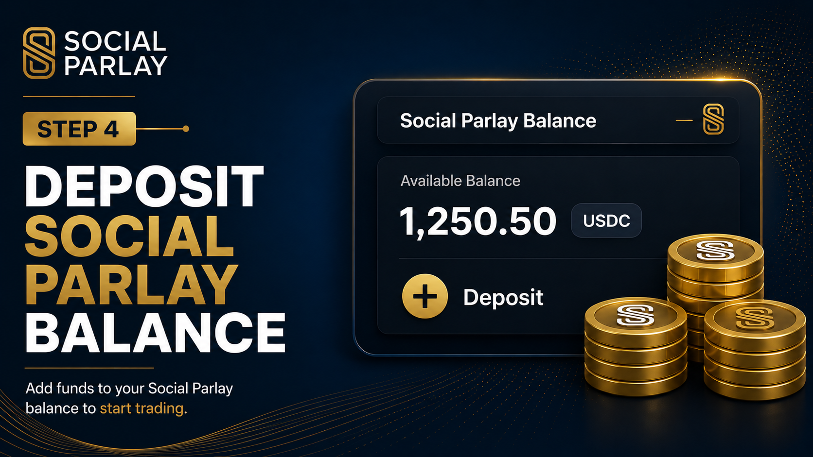 Deposit Social Parlay Balance